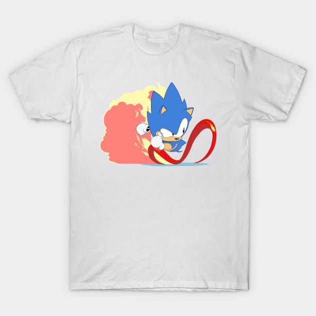 Gotta Go Fast - Sonic The Hedgehog T-Shirt by imakemyownshirts